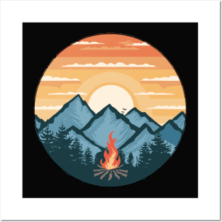 campfire Posters and Art